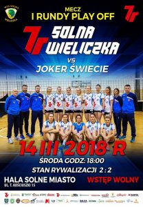 7R SOLNA WIELICZKA – JOKER ŚWIECIE, 14.03.18, GODZ. 18:00